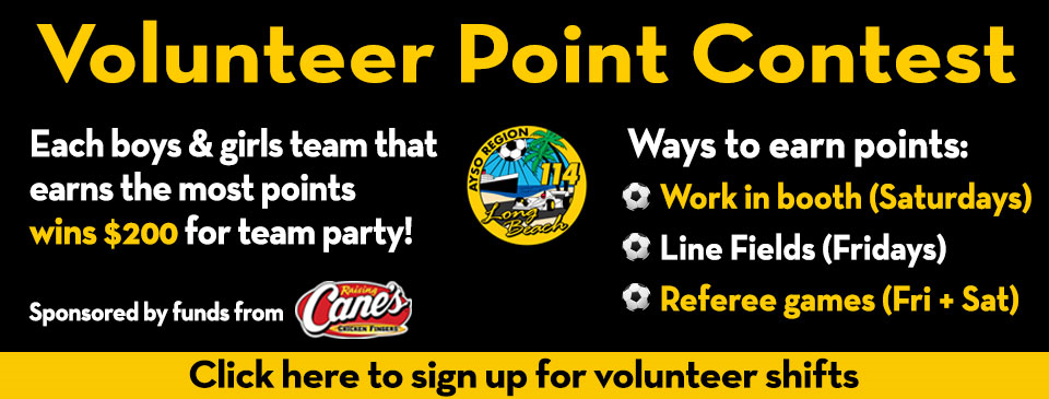 Volunteer Point Contest