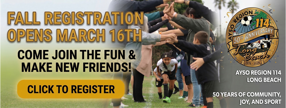 FALL REGISTRATION OPENS MARCH 16